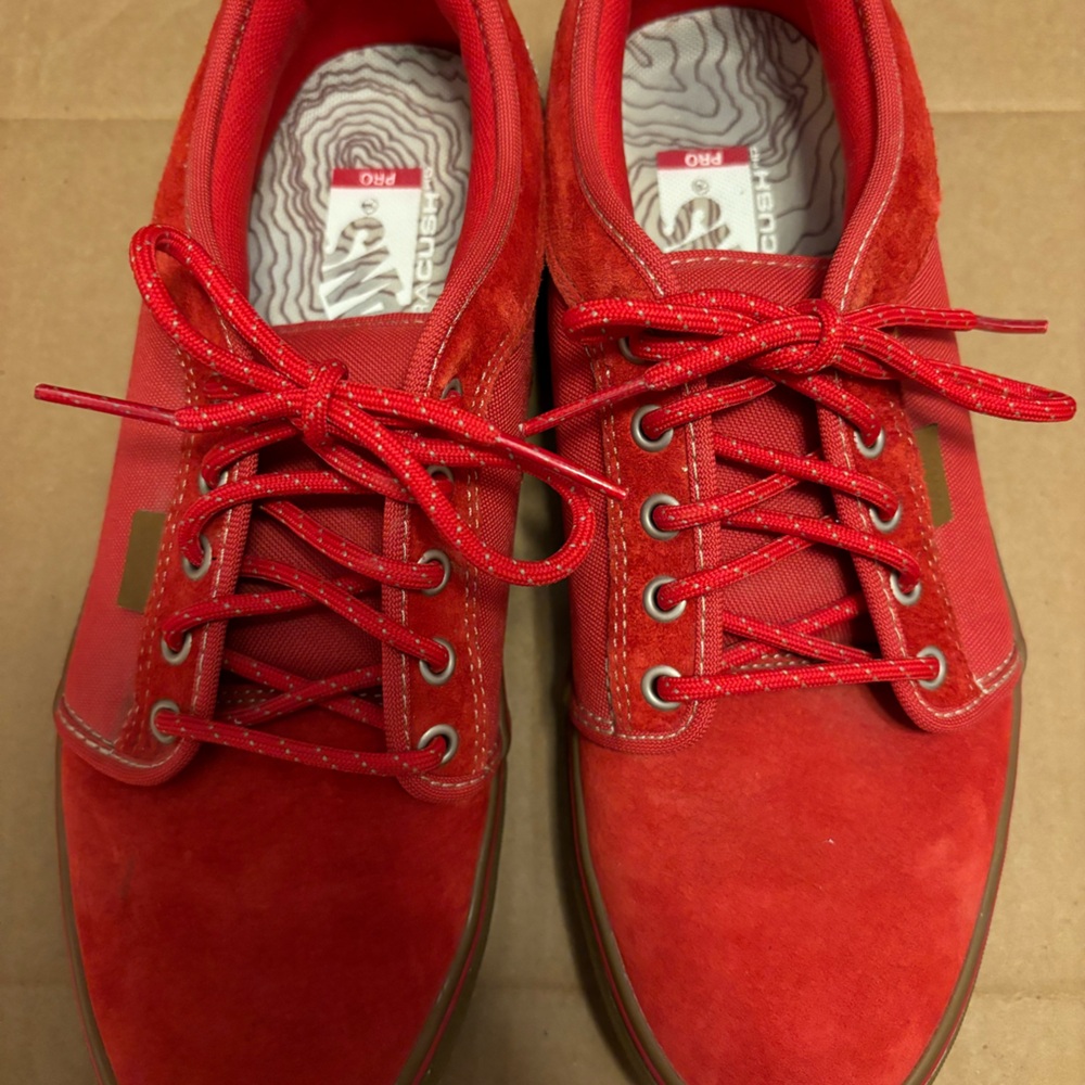 Vans shoes, part of a larger collection. All are size 10